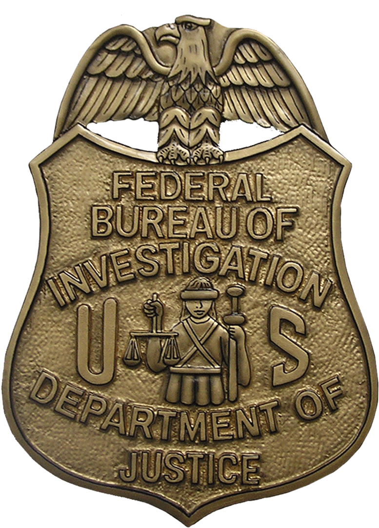 F B I Badge Emblem