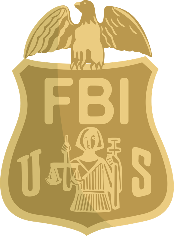 F B I Badge Logo