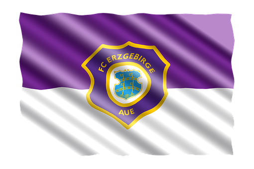 F C Erzgebirge Aue Flag