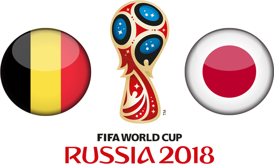 F I F A World Cup2018 Russia Logowith Flags