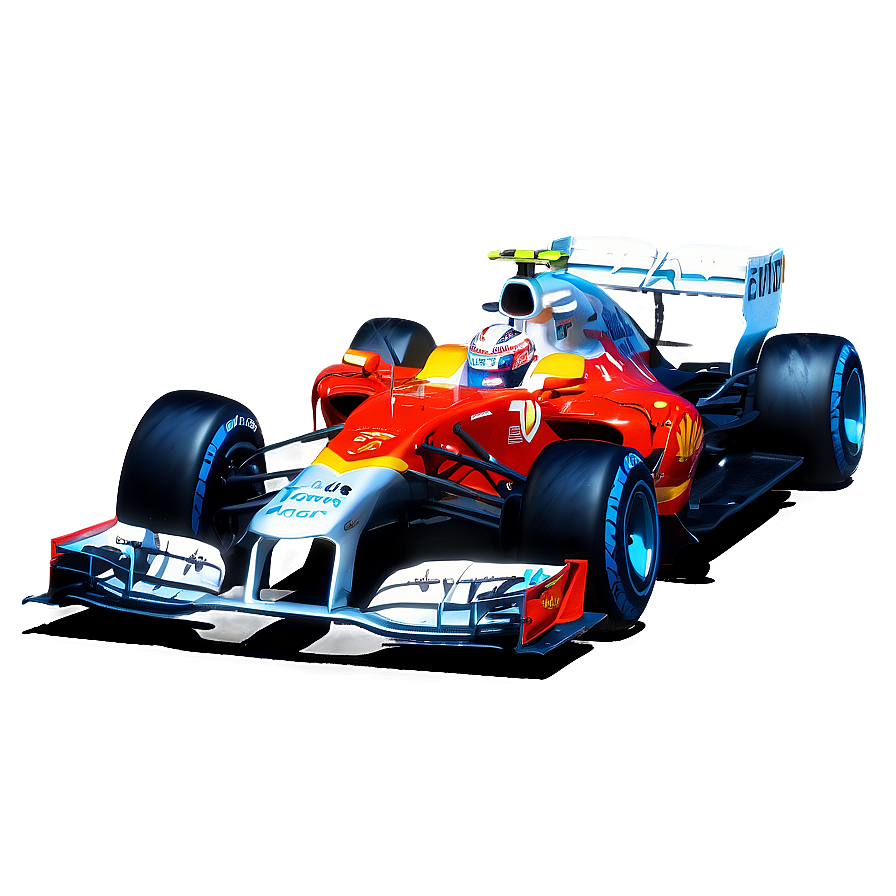 F1 Car On Track Png Iwk