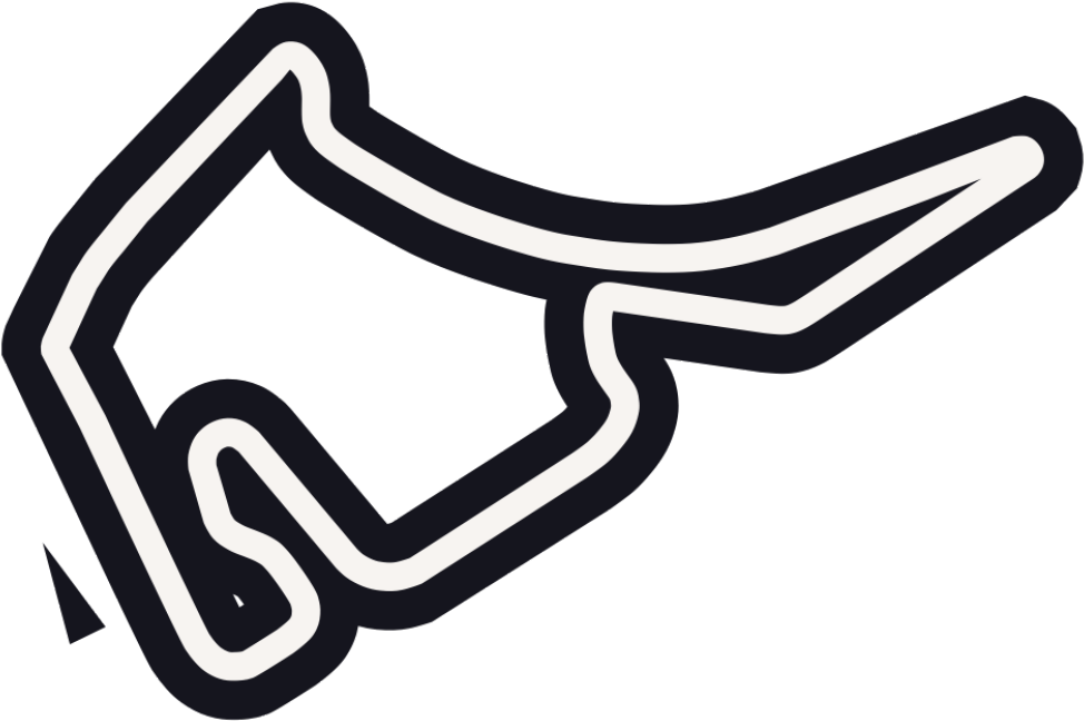 F1 Circuit Outline Graphic