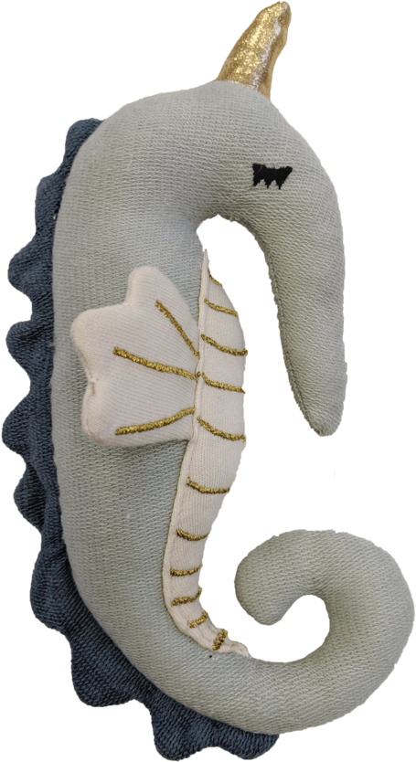Fabelab Rattle Soft Seahorse, HD Png Download PNG with transparent background