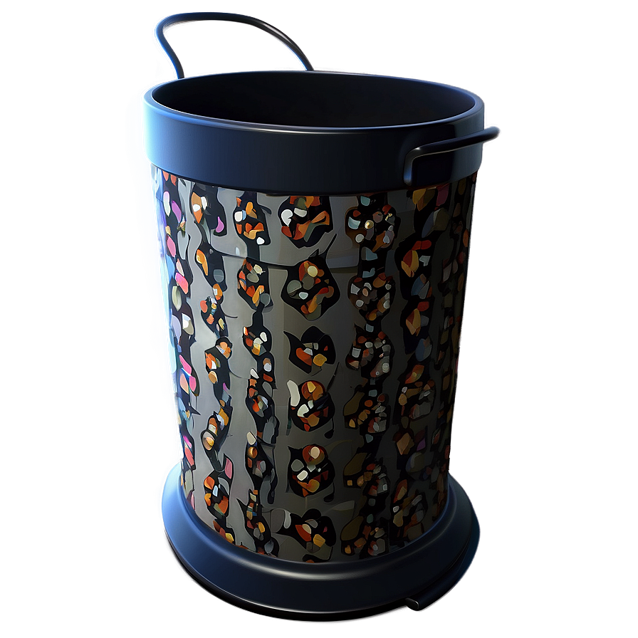 Fabric Trash Bin Preview Png 53