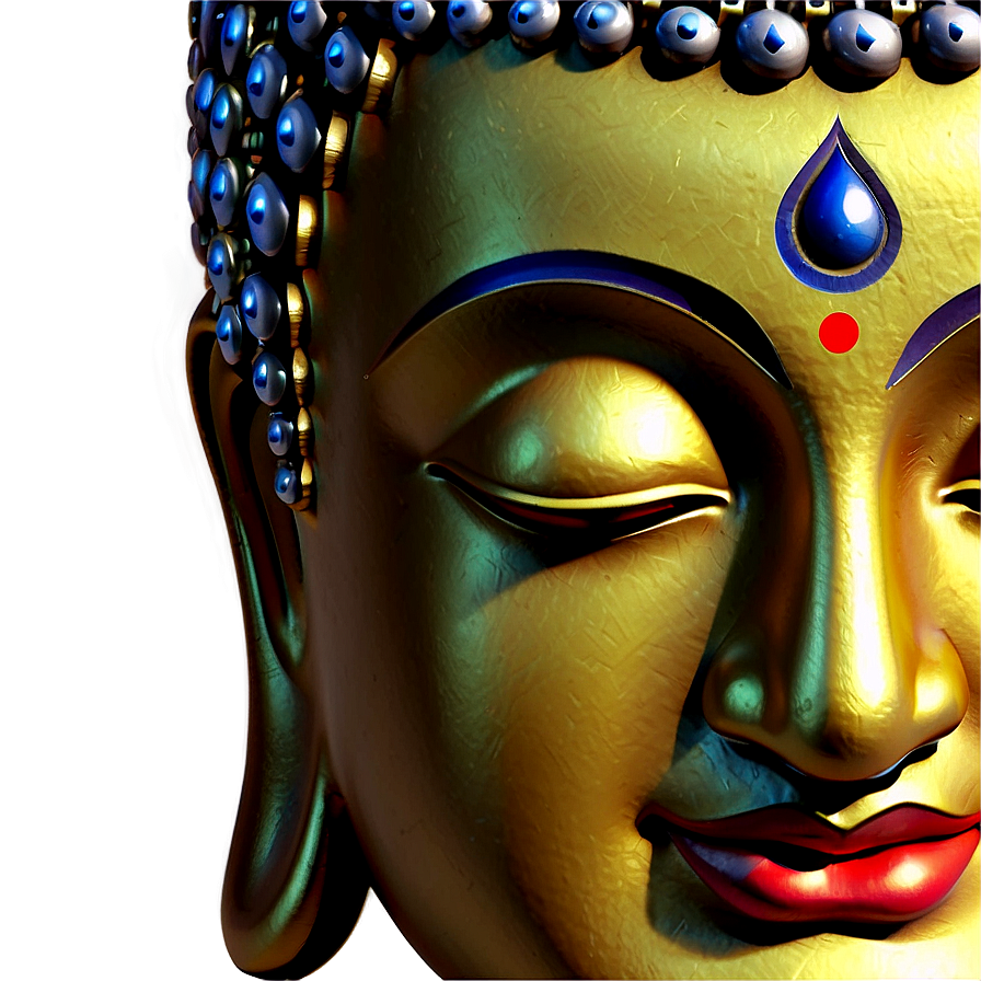 Face Of Buddha Png 05042024