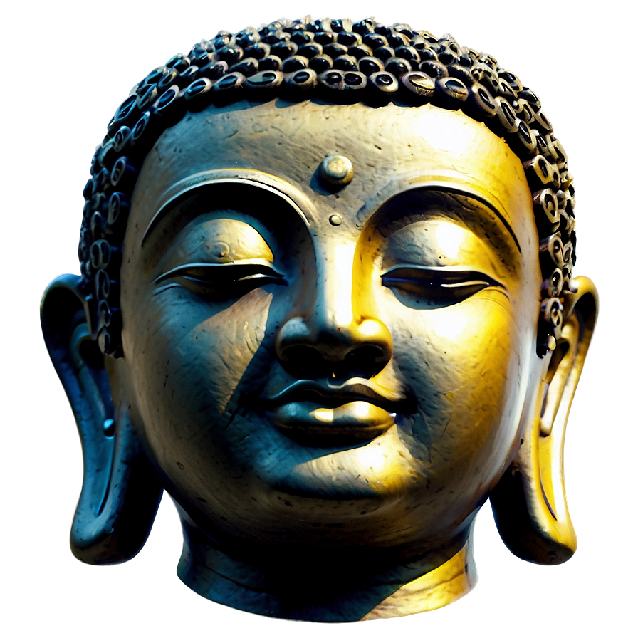 Face Of Buddha Png 05042024