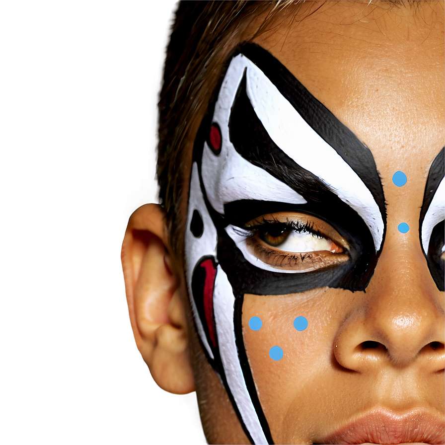 Face Paint Design Png 05242024