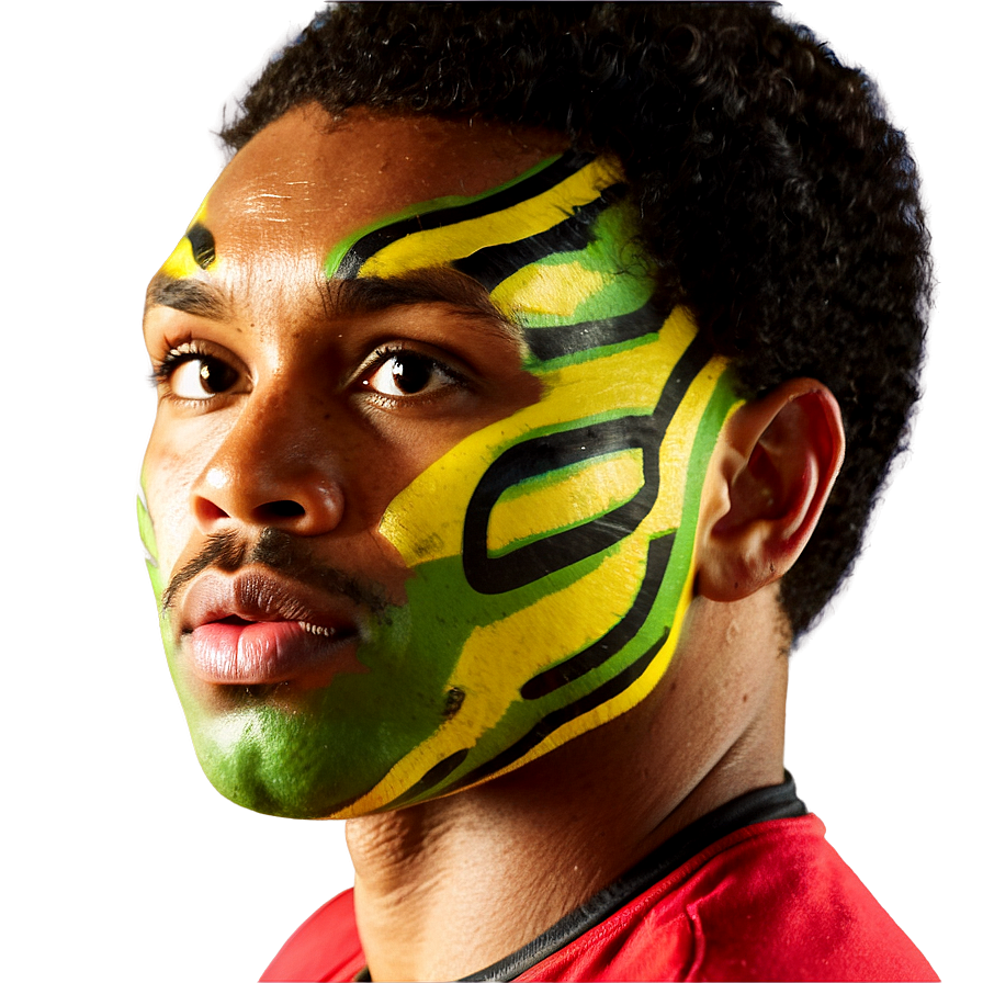 Face Paint Fan Support PNG image with a transparent background, free high-resolution download