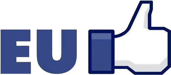 Facebook Like Logo PNG with transparent background