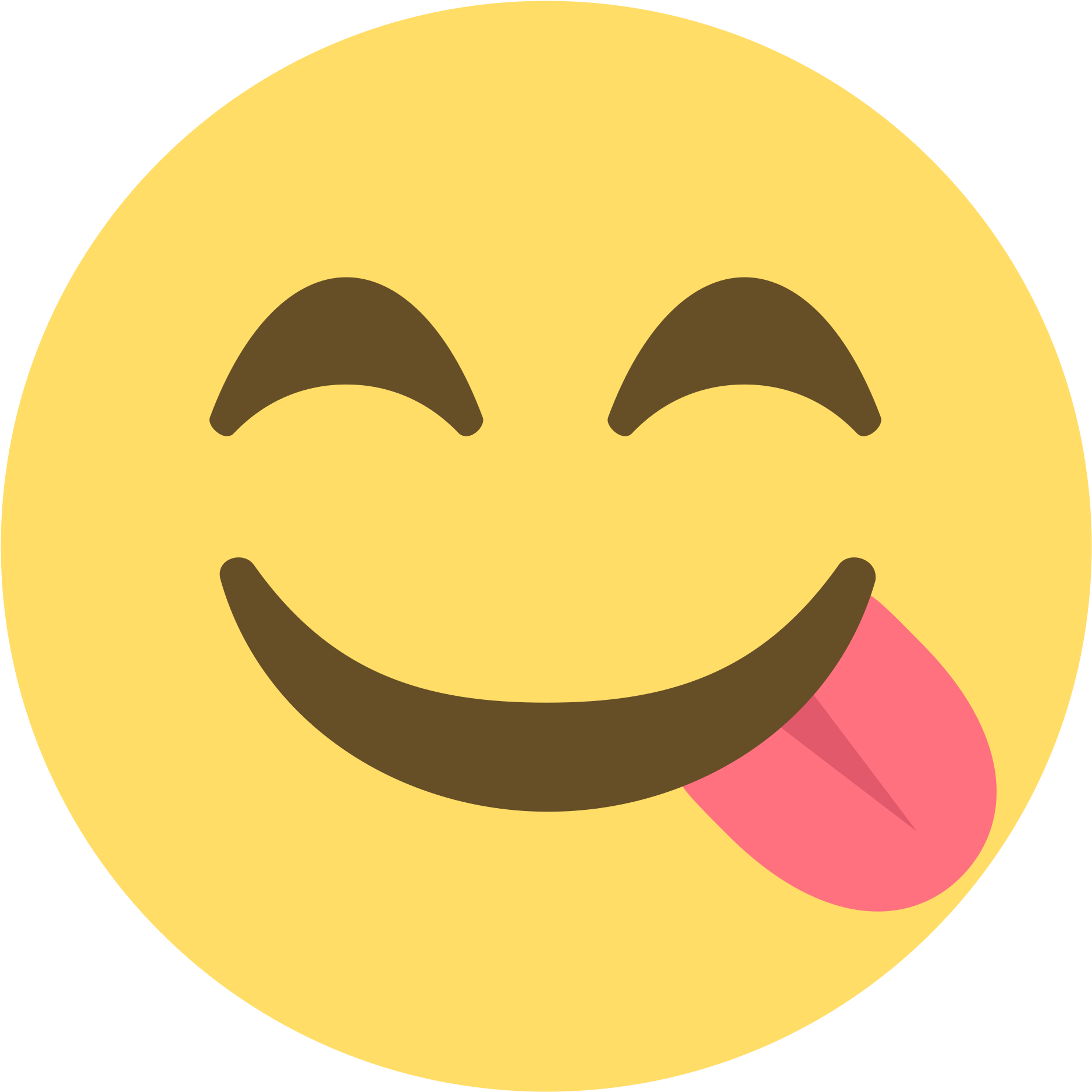 Facebook Smiling Face With Tongue Out Emoji