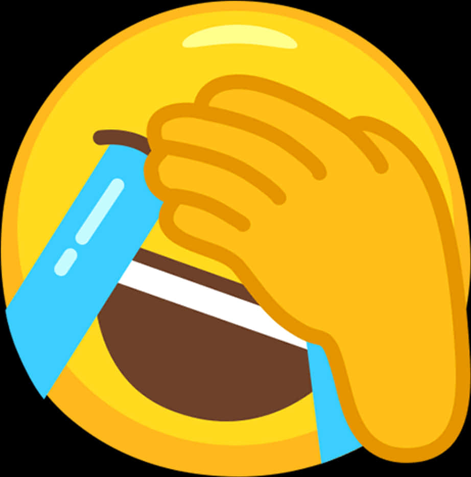 Facepalm Emoji Illustration