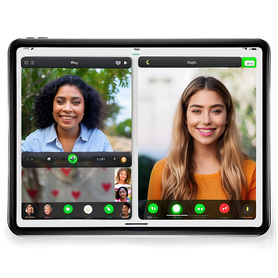 Facetime Call On Ipad Screen Png 12