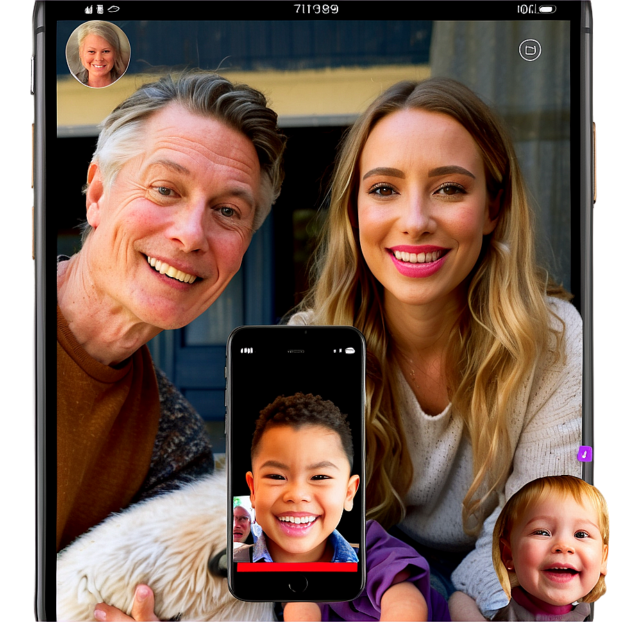 Facetime Family Call Moment Png 06272024