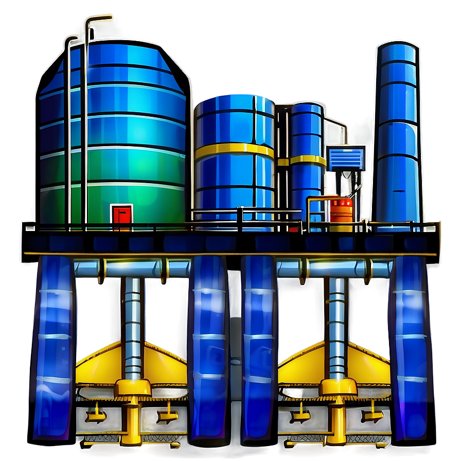 Factory Infrastructure Vectors PNG vky PNG with transparent background