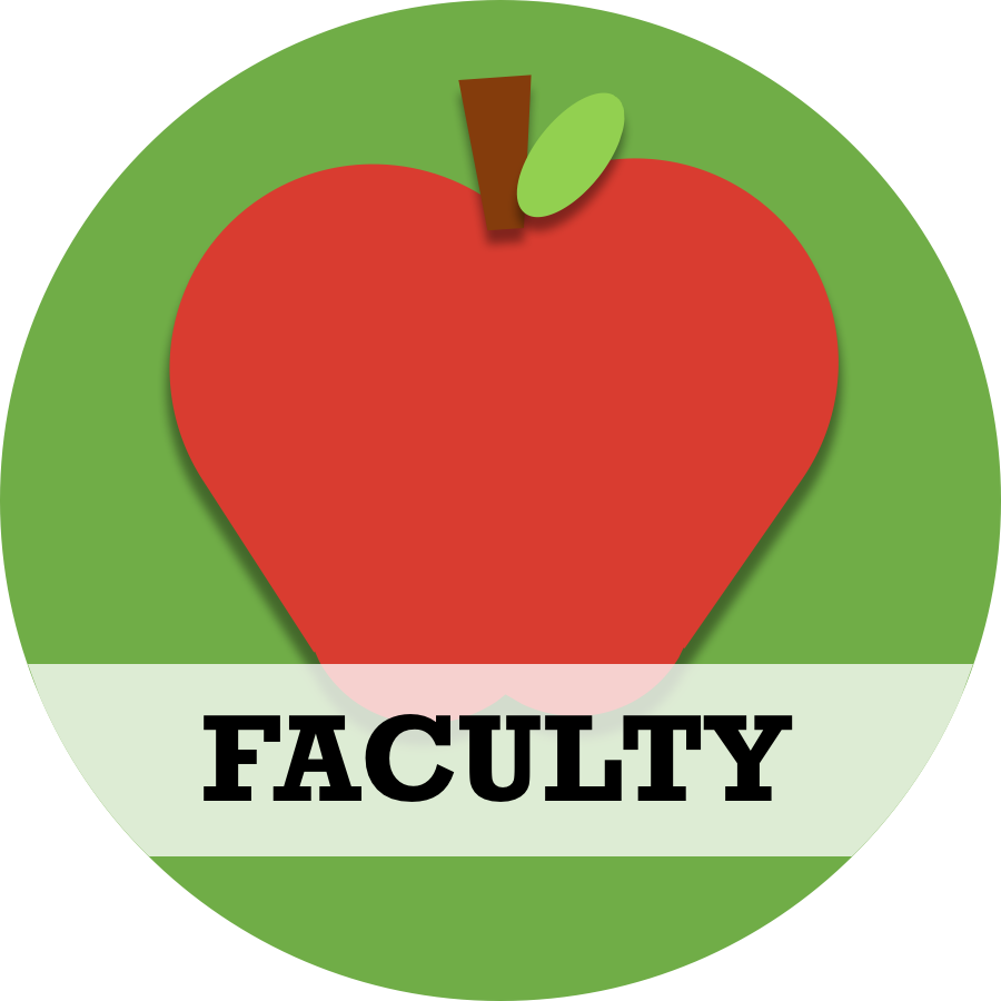 Faculty Apple Graphic