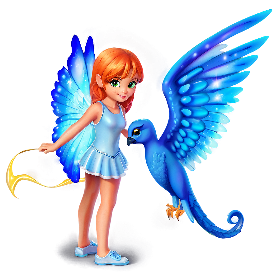 Fairy And Phoenix Png 32