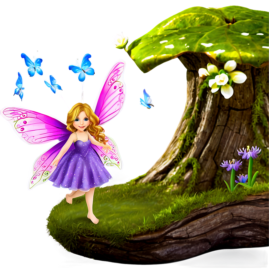 Fairy Garden Fantasy Png 06112024