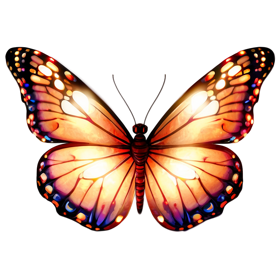 Fairy Light Butterfly Png Bvd