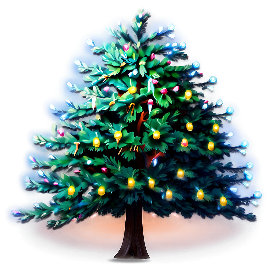 Fairy Lights Arbol De Navidad Png 38