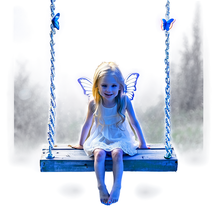 Fairy On A Swing Png Yxa81