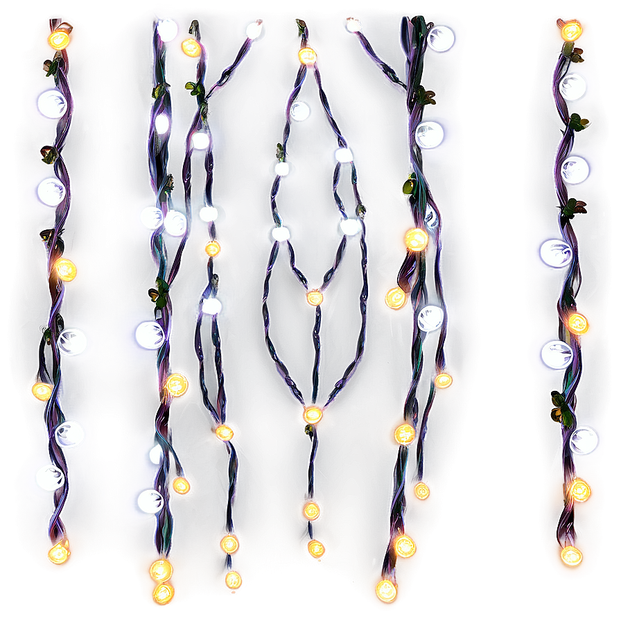 Fairy String Lights PNG njd97 PNG with transparent background