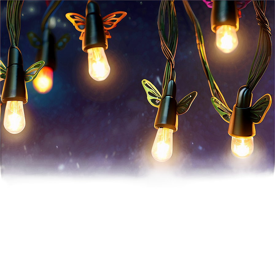 Fairy String Lights PNG vwq70 PNG with transparent background