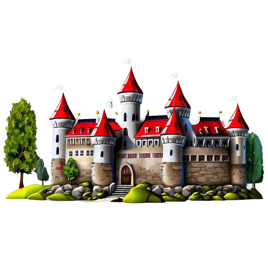 Fairy Tale Castle Png 05032024