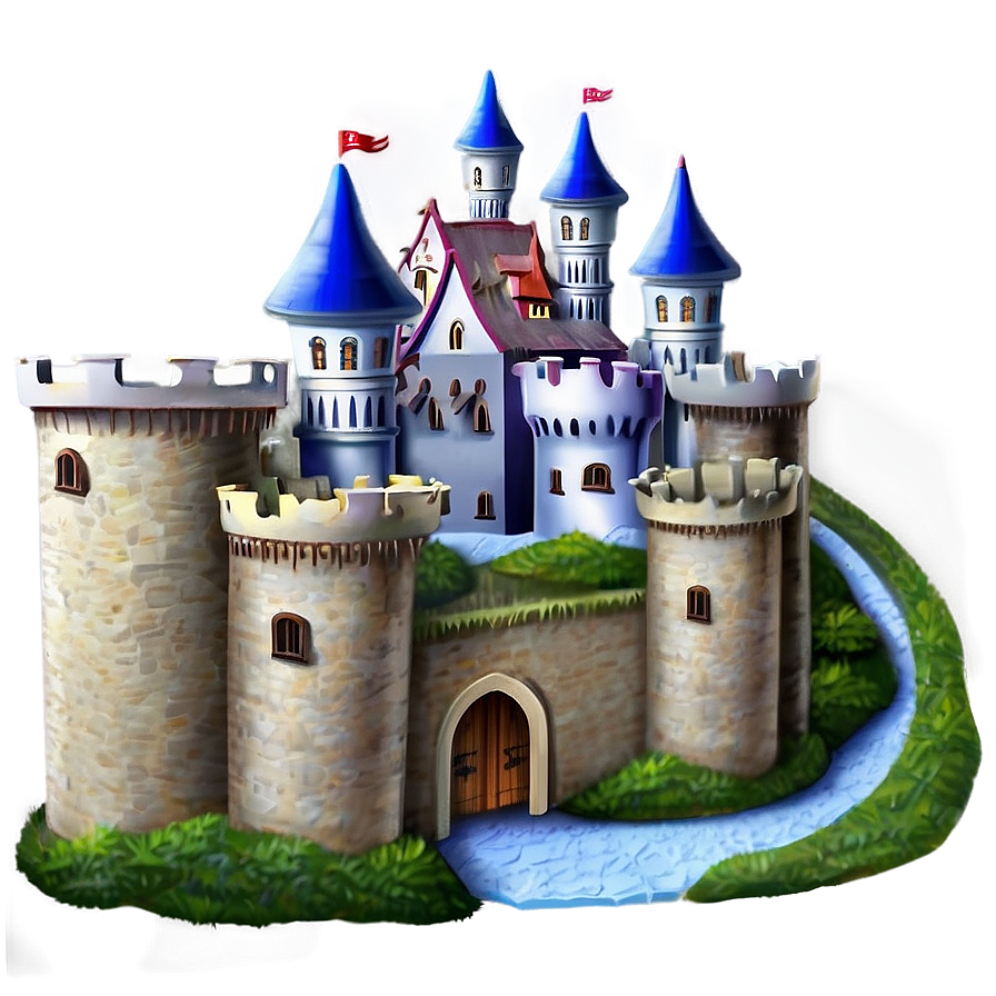 Fairy Tale Castle Png Scy