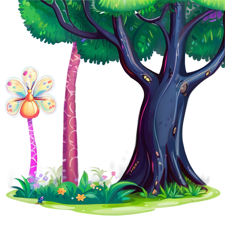 Fairy Tale Forest Clipart Png 06262024