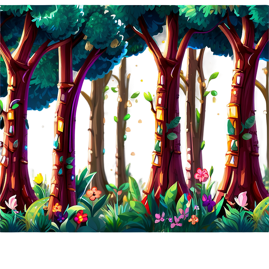 Fairy Tale Forest Clipart Png 11