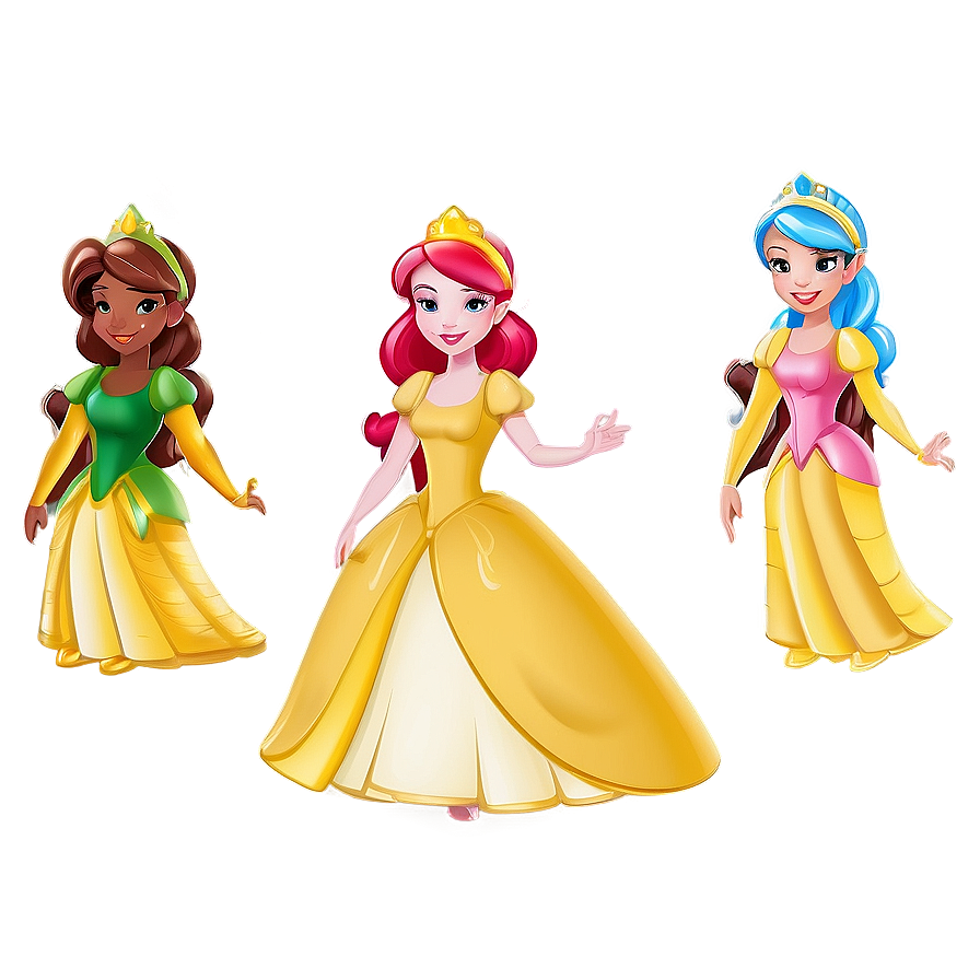 Fairy Tale Princess Cartoon Character Png Wvh81