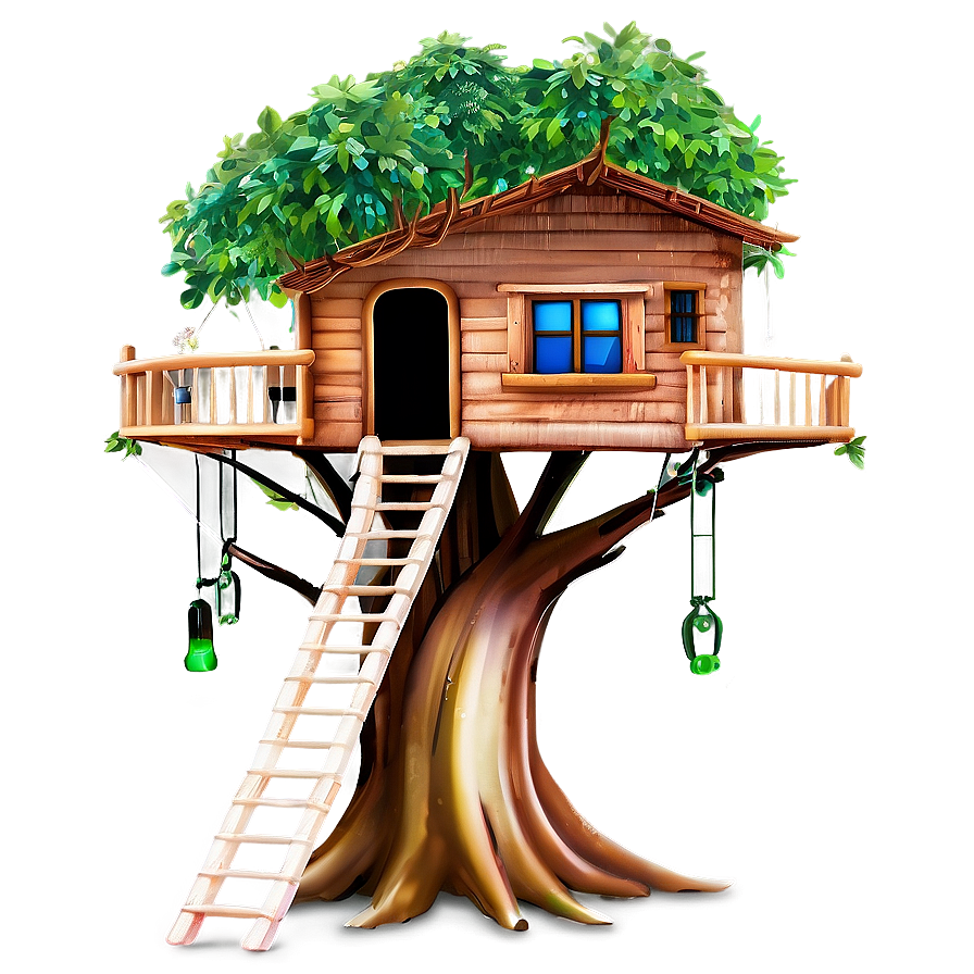 Fairy Tale Tree House Png 06282024