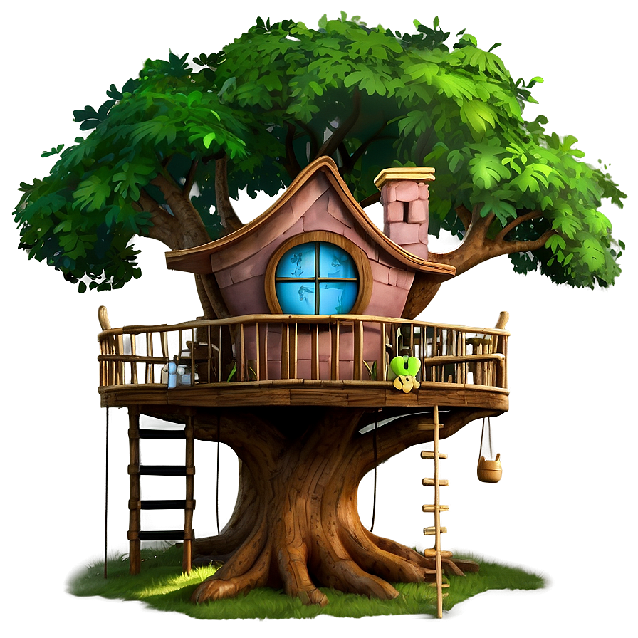 Fairy Tale Tree House Png Qqn33