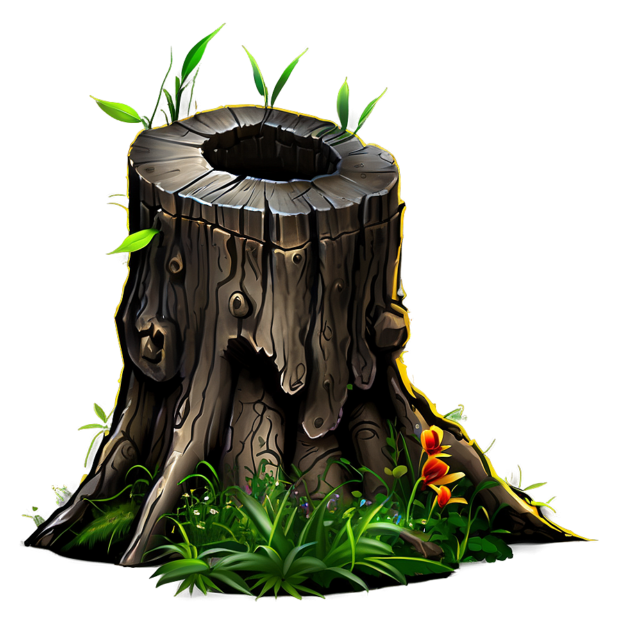 Fairy Tale Tree Stump Png Yjt66