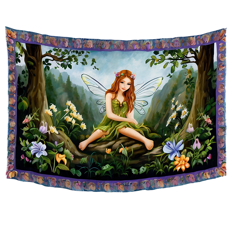 Fairy Tapestry Png Auh