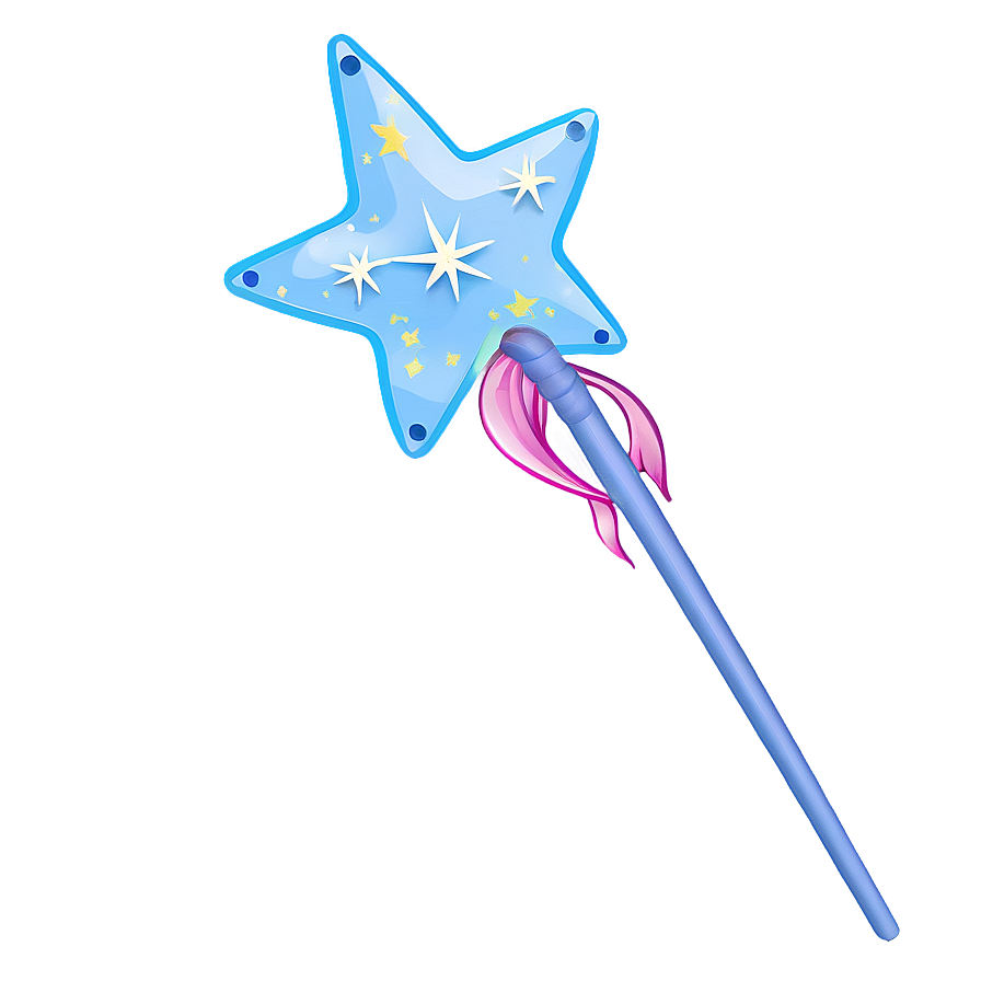 Fairy Wand With Stars Png 06292024