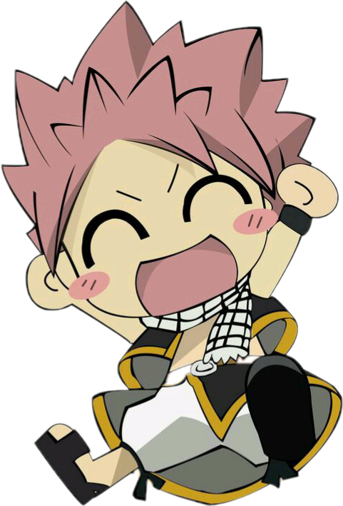 #fairytail #natsu #chibi #anime - Fairy Tail Chibi Natsu, HD Png Download PNG with transparent background