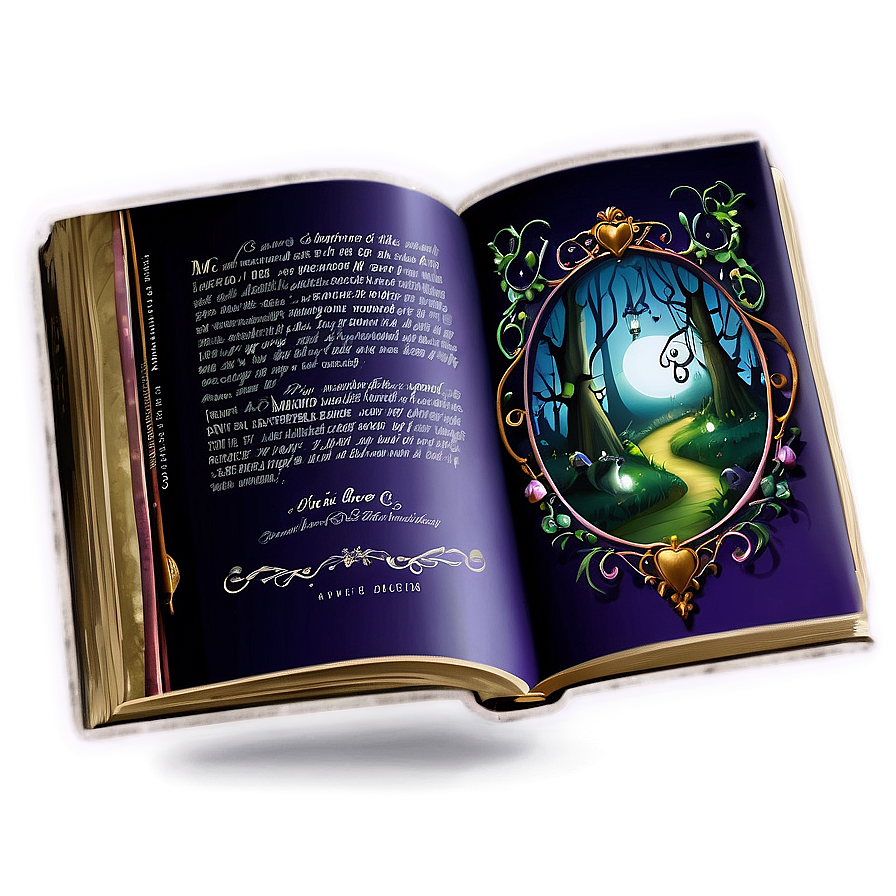 Fairytale Bewitched Book Png Olc