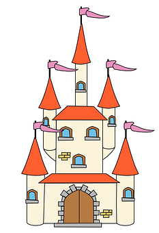 Fairytale Castle Illustration