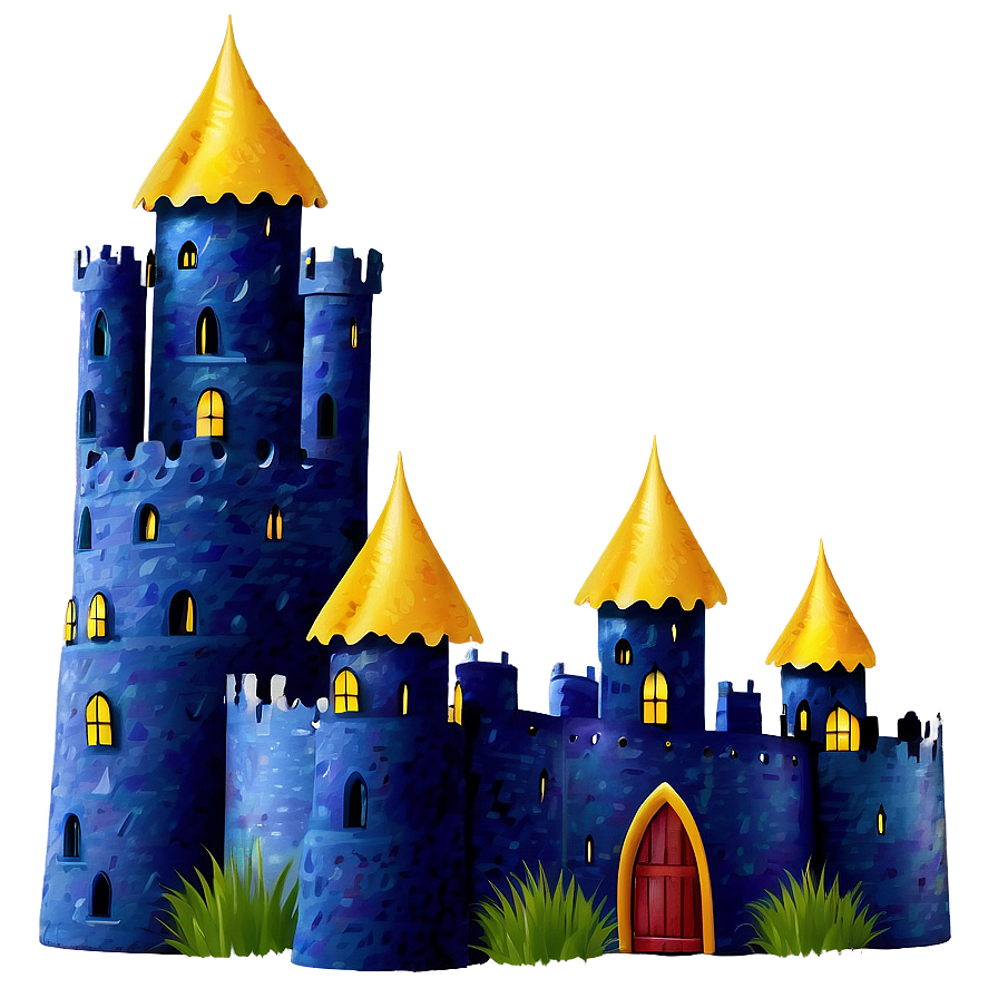 Fairytale Castle Night Png 06272024