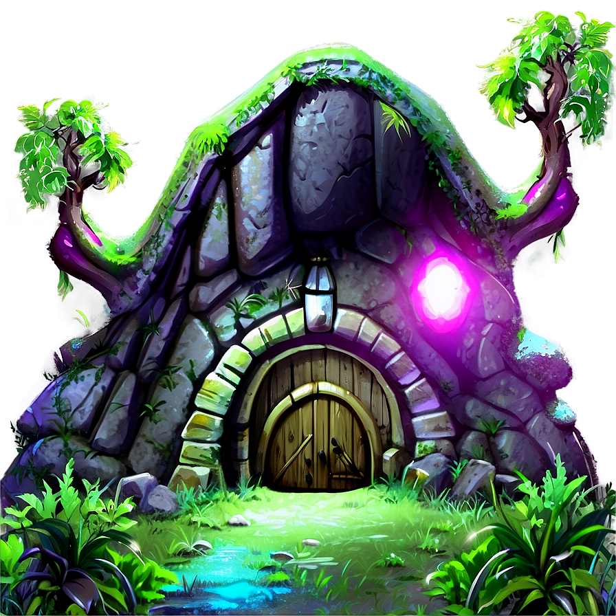 Fairytale Goblin Cave Png 06272024