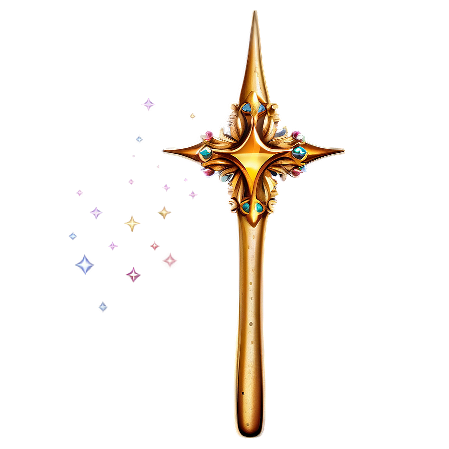 Fairytale Magic Wand Png 12