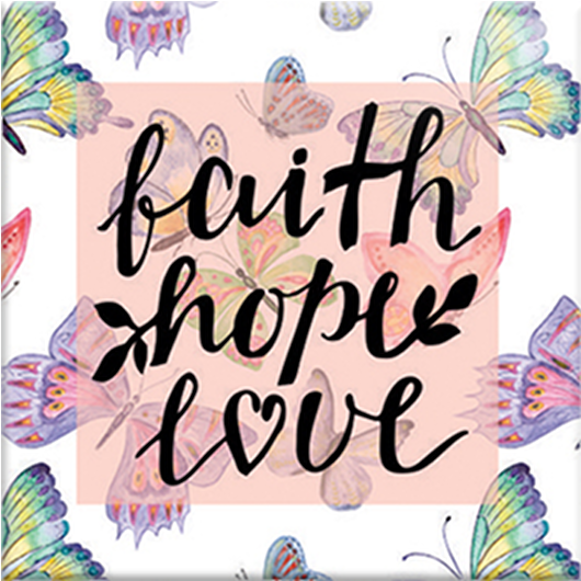 Faith Hope Love Pink, HD Png Download PNG image with a transparent background, free high-resolution download
