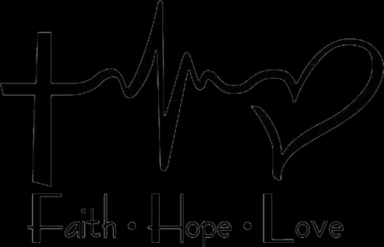 Faith Hope Love Tattoo Design