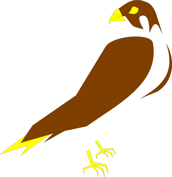 Falcon Svg Clip Arts - Clipart Falcon, HD Png Download PNG with transparent background
