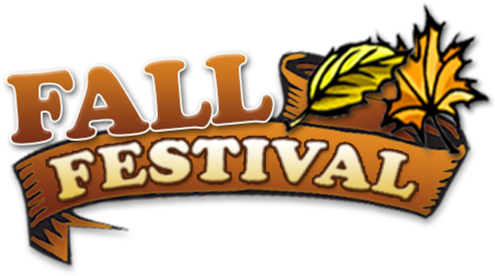 Fall Festival Logo PNG with transparent background