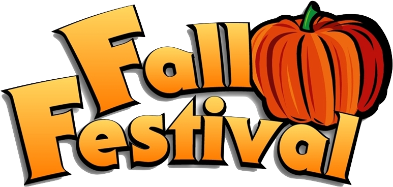 Fall Festival Logo PNG with transparent background