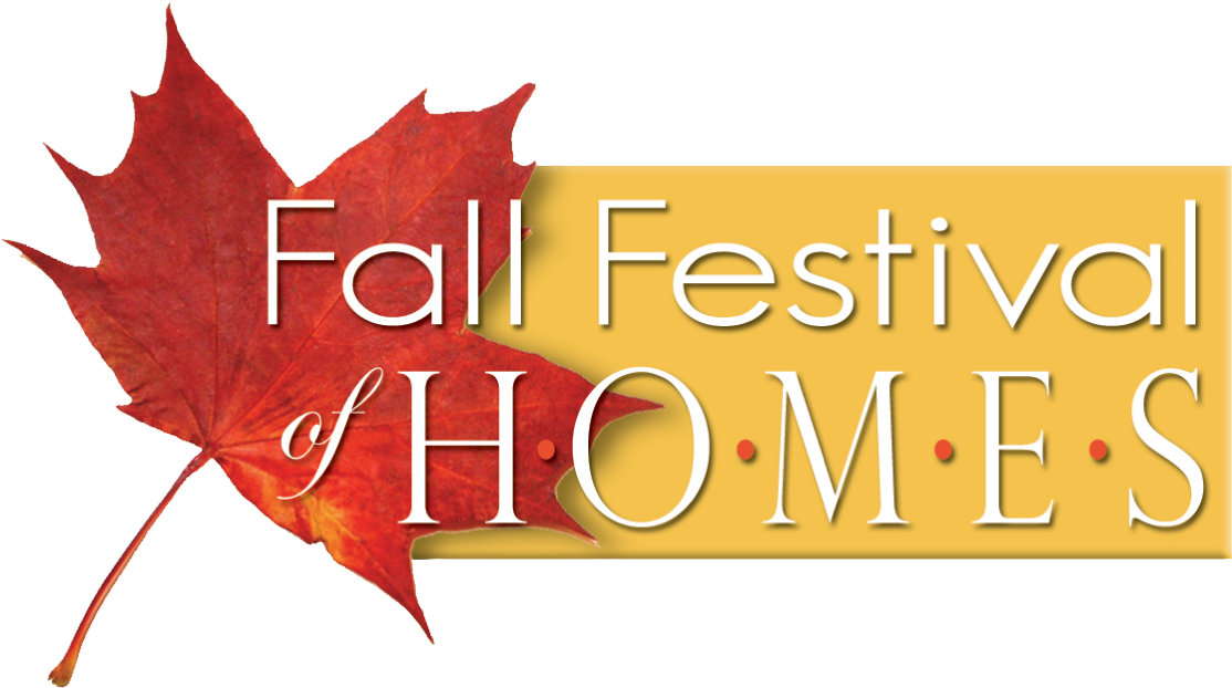 Fall Festivalof Homes Graphic PNG with transparent background