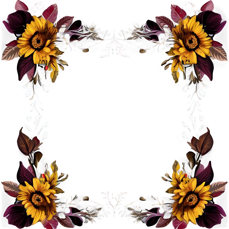 Fall Floral Magic Png Mmc