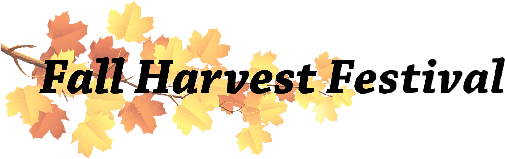 Fall Harvest Festival Graphic